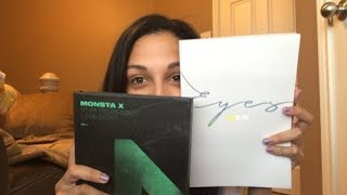 THE CONNECT AND EYES ON YOU ALBUM OPENING/MONSTA X and GOT7 Made Me Cry | Whitnee