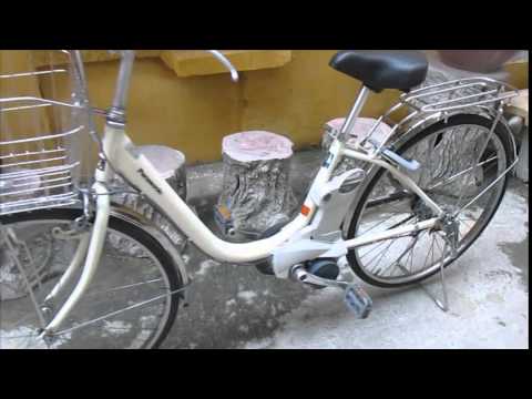 Xe đạp điện trợ lực Nhật cũ ở Hà Nội - YouTube