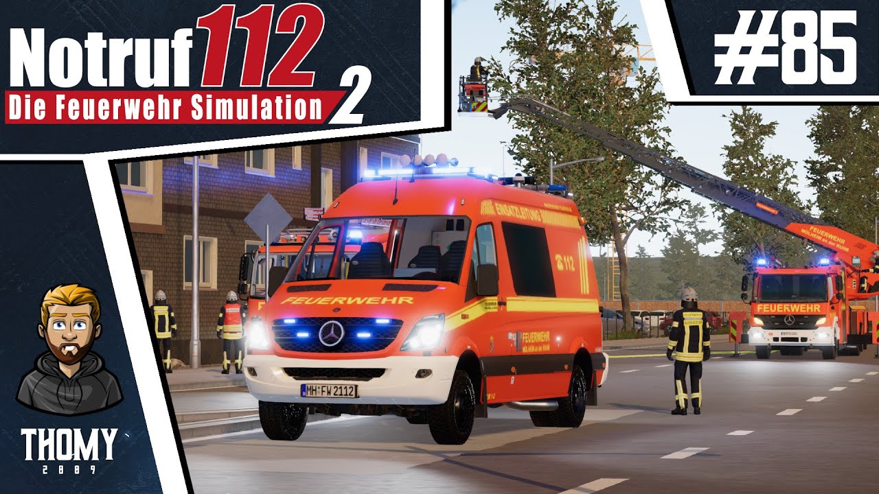 Notruf 112 - Die Feuerwehr Simulation 2 #85 - Wohnungsbrand! 