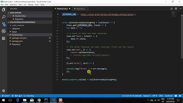 Call External API Using Node Js https & request module