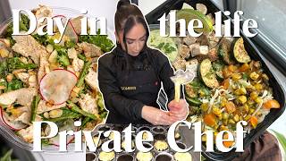 DAY IN THE LIFE AS A PRIVATE CHEF| Washington State