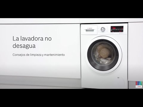 ¿La lavadora no desagua? Te contamos las YouTube