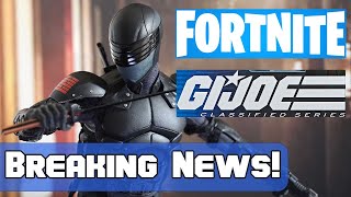 *G.I. JOE \& FORTNITE CROSSOVER 2021* | Fortnite and G.I. Joe News