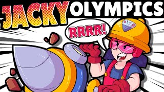 JACKY OLYMPICS! | How Does Jacky do in 10 Tests?! | New Brawler Jacky Mechanics!