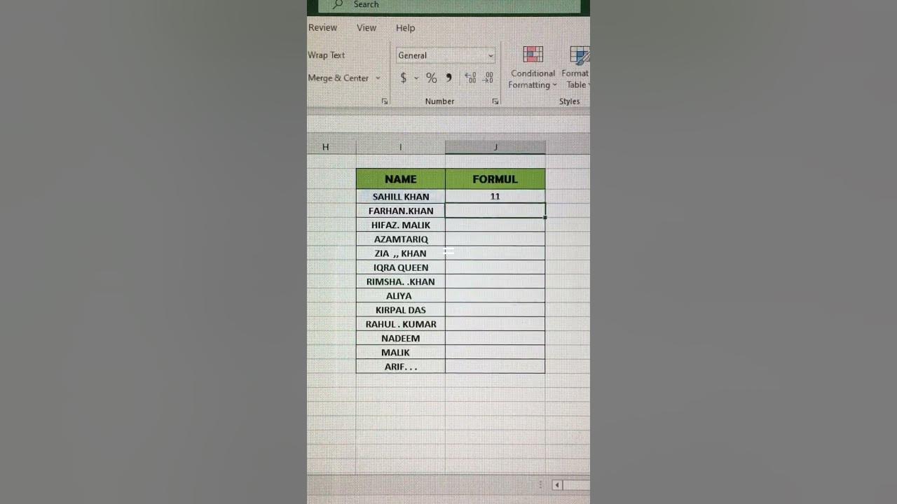 How to use length formula in ms excel tips and tricks len function 