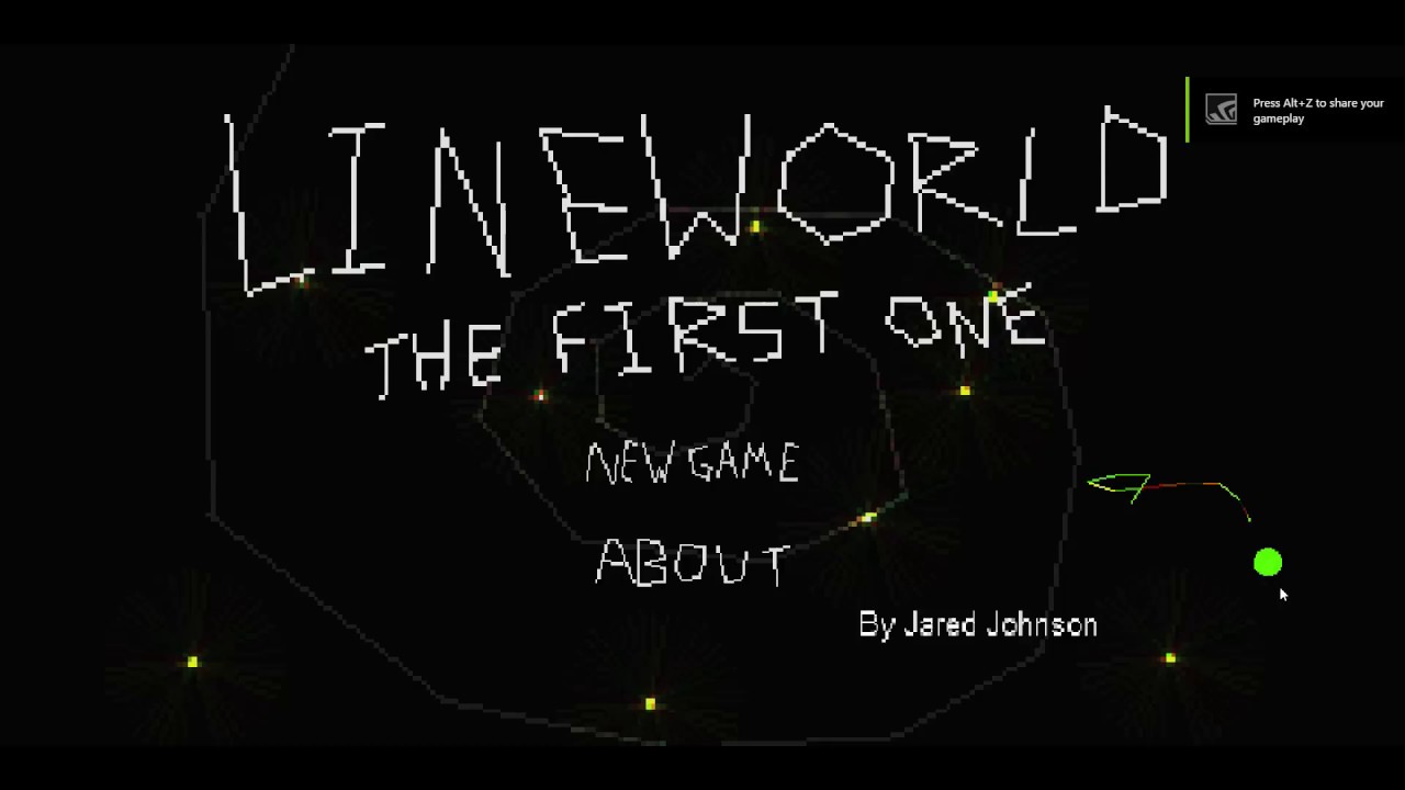 LineWorld - The First One - Surreal Wonky Line Based Platforming Adventure!