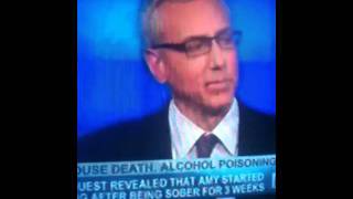 Dr. Drew: Amy Winehouse Toxicology Report.
