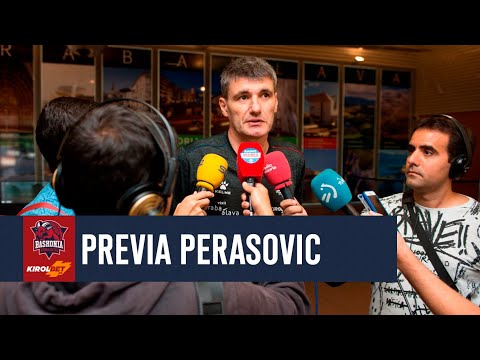 Rueda de prensa Velimir Perasovic (02/10/2019)