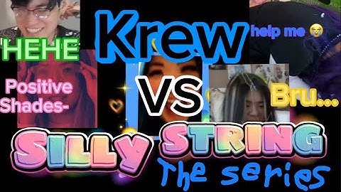 ✨KREW VS SILLY STRING🤪 (Part 1)