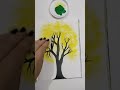 Painting Using Sponge 😍 #shortsvideo #satisfyingpainting #viral #like #subscribetomychannel