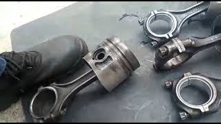 Montagem Afeganistão anéis de pistão montagem universal,mb180 diesel  fácil fácil , dicas legais Resimi