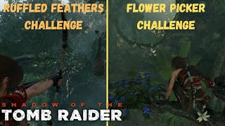 Ruffled Feathers / Flower Picker Challenges - Shadow of the Tomb Raider