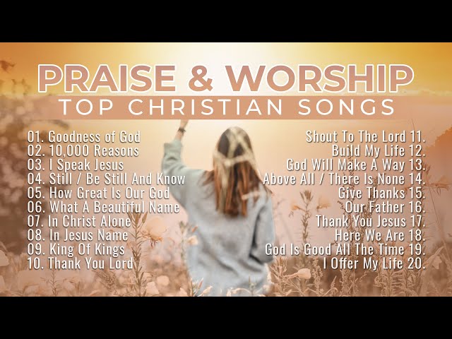 🔴 Top Christian Songs 2023 Non Stop Playlist 🙏 Praise and Worship Songs class=