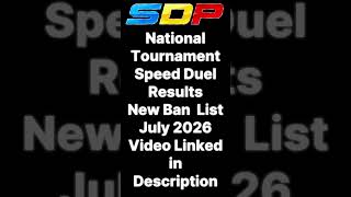 Yugioh Nationals Summary Video #yugioh #yugiohspeedduel #yugiohbanlist