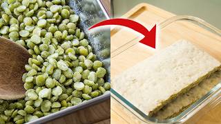 I Turned CHEAP Peas Into Something Better Than Tofu