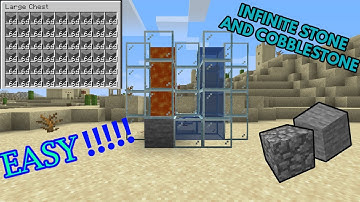 SIMPLE 1.16 AUTOMATIC STONE FARM TUTORIAL in Minecraft Bedrock (MCPE/Xbox/PS4/Switch/Windows10)