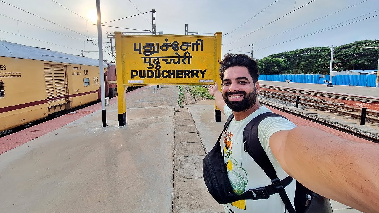 **My life shortest TRAIN Journey**16857 - Mangaluru Central Express - Pondicherry - Manglore