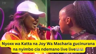 😂Nyoxx wa Katta na Joy Wa Macharia gucinurana na nyimbo cia ndemano live live