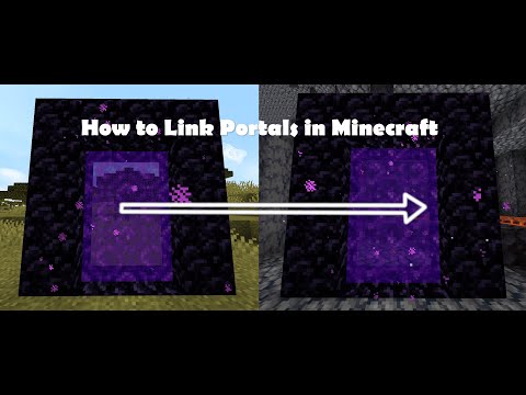 How to link nether portals in Minecraft 1.18