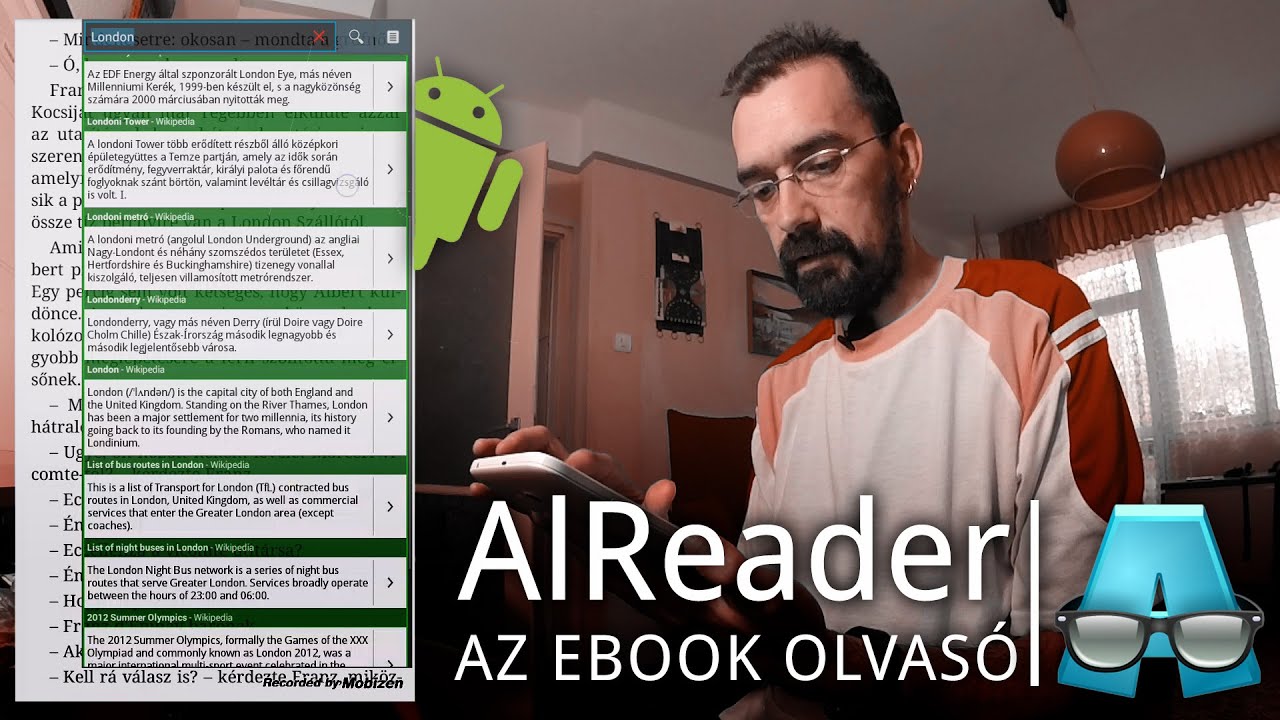 Alreader AlReader – az e-book olvasó - YouTube