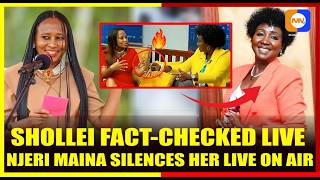 Njeri Maina Silences Boss Shollei Live on TV: Universities Closed, SHA Failing, Kenyans Hungry