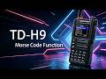 How to Use Morse Code on the TD-H9 Radio#tidradio #ham #morsecode