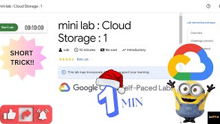 mini lab: Cloud Storage :1|| #trivia #solutions #swags #googlecloud #arcade2024