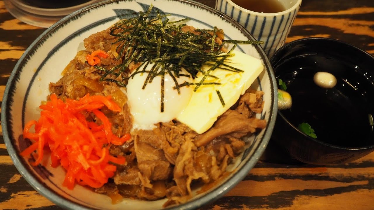 上野で一番人気の牛丼店 牛の力 国産牛の 牛力丼白大盛 が旨かった 柔らかい国産牛の牛丼有名店 東京 上野 Youtube