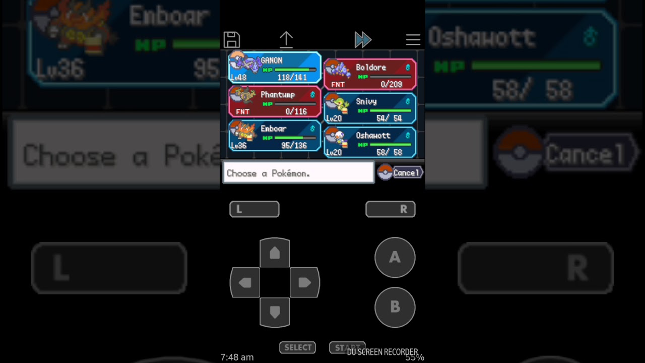 Pokemon unbound version pokemon collection. - YouTube