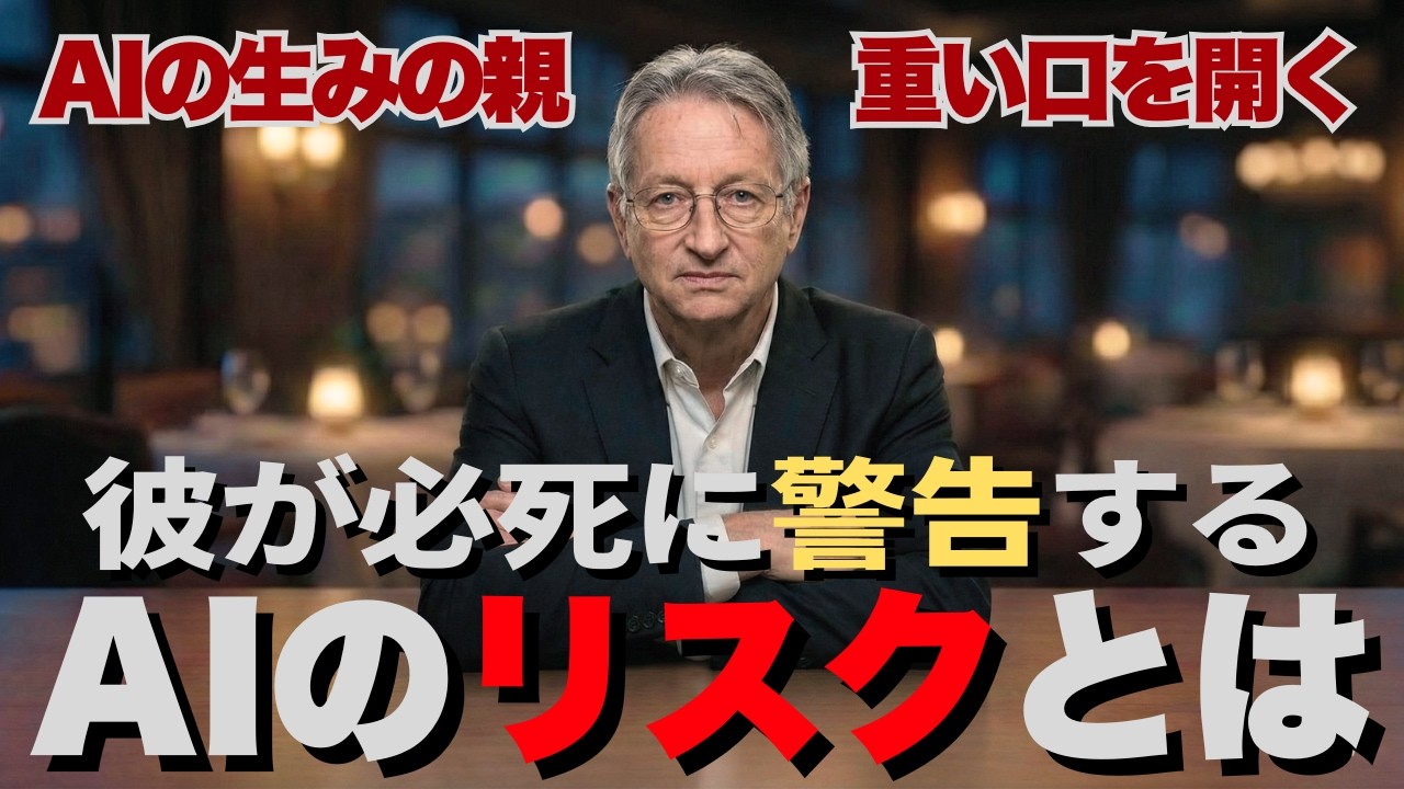 AIの生みの親「とんでもないものをつくってしまった」後悔と警告を語る