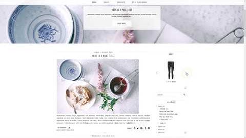 Blogger/Blogspot: How to add a "Shop" widget to the sidebar