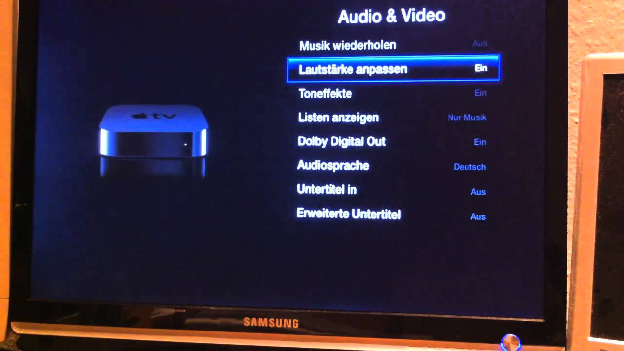 Apple Tv Nur Computer Und Einstellungen