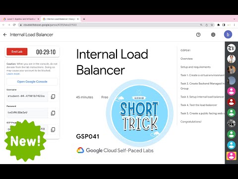 [NEW 2023] Internal Load Balancer || #qwiklabs || #GSP041 ||  [With Explanation🗣️] @quick_lab