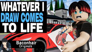 Whatever I Draw, Comes To Life | roblox brookhaven 🏡rp