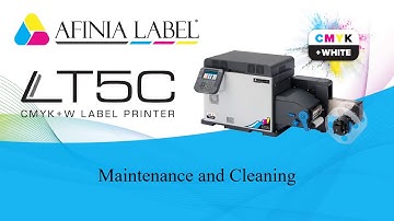 Maintenance and Cleaning - LT5C Label Printer from Afinia Label