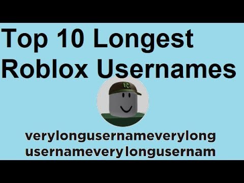 Roblox Longest Username Is Roblox Free On Xbox - who has the longest rare username on roblox