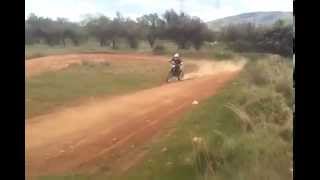 Aron Canet KTM 2T con slick trasero Catadau 2012  12 años mp4