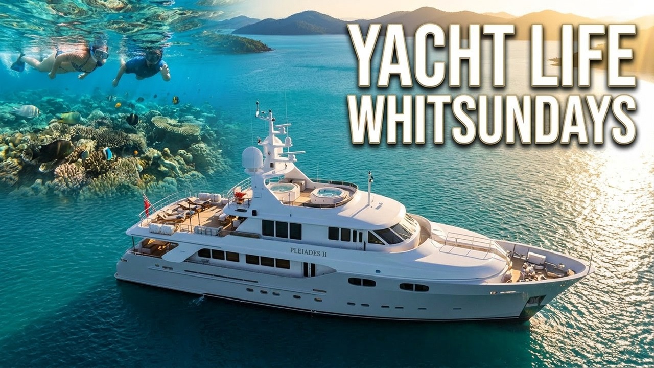 Whitsundays Luxury Yacht Charter | Whitsunday Islands Great Barrier Reef | PLEIADES II #whitsundays
