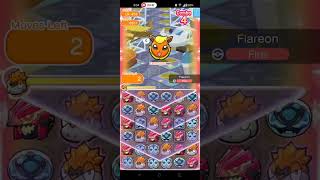 Pokemon Shuffle - Main Stage UX 459 Flareon (Itemless)