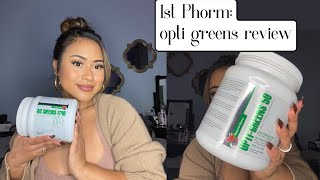 Goodbye Bloat- 1st Phorm's Opti Greens 50 Review