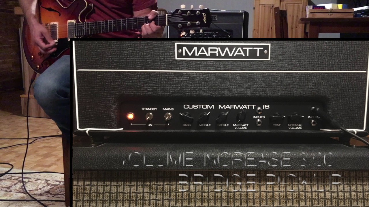 Marwatt 18 Watt Amp Head And 1975 Marshall 412 Cabinet Marshall