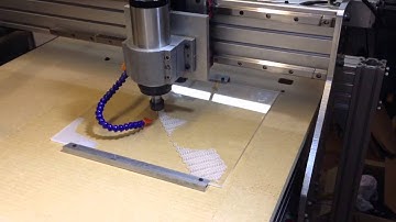Halftone on homemade cnc