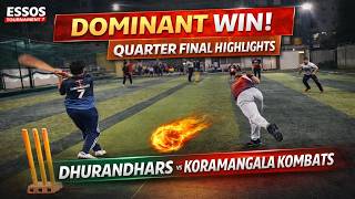 🔥 Dominant Chase! Dhurandhars vs Koramangala Kombats | Quarter Final Highlights