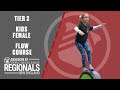TIER 2 - KIDS FEMALE | flow course | Season 11 New England Regional Championships Live