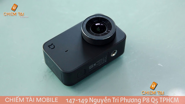 Đánh giá xiaomi mijia small action camera 4k 2023 năm 2024