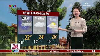 Dự báo thời tiết 11h30 - 11/1/2023 | Hà Nội thứ 6 có nắng ấm | VTVWDB screenshot 2