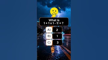 Can You Solve This Math Quiz Without any Mistake? #quickmindtest #mathquiz #quizchallenge #quiz