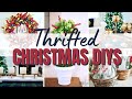 🎄THRIFTED CHRISTMAS DECOR DIYS | Thrifted Christmas Collab