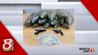 Man arrested on drug and gun charges