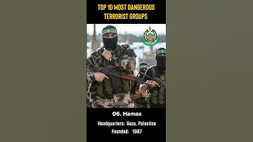 TOP 10 - Most Dangerous Terrorist Groups